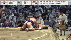 死力を尽くした力士が土俵上で“大の字” 手に汗握る2分の大相撲に拍手喝采 「友情が芽生えそう」「いい勝負だった！」