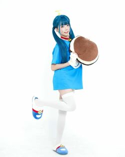 コスプレイヤー・綺太郎、愛らしい“ドラえもん”コスを披露！「すごーい！」「Perfect girl」と大好評