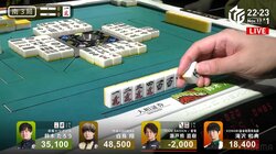 やつが来た！「シャアだー！」熱血実況、絶妙な選択からの西でツモアガリに絶叫／麻雀・Mリーグ