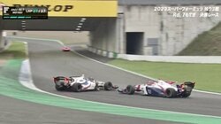 日本最速競う超接近戦で接触“緊迫の瞬間” 「あそこしかないから行ったけど…寄られたら止まれないよ！」ベテラン“元王者”が不満あらわ