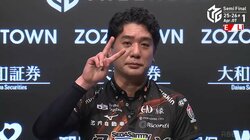 渋く光る熟練の技 醍醐大がセミファイナルのチーム初戦でオーラス逆転トップ「嬉しいですね」とニンマリ／麻雀・Mリーグ