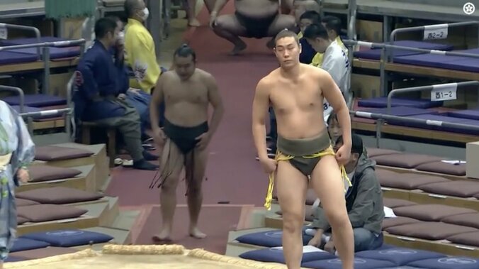 イケメン力士、ざんばら髪から大胆イメチェン（変化後）