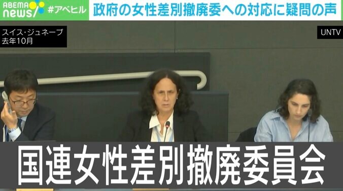 【写真・画像】政府の女性差別撤廃委への“異例の対応”に専門家「いくつも勧告がある中で皇位継承は極めてマイナーな部分。政府がどれだけこれが重要な問題と考えたかが浮き彫りになっている」　1枚目