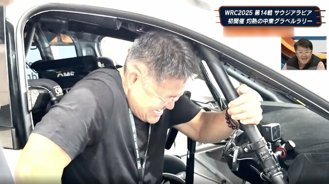 【写真・画像】元若乃花「お尻が入らなかったんです」 九州場所後直行もハプニングでラリー車初試乗ならず「来年にはダイエットします」雪辱誓う　1枚目