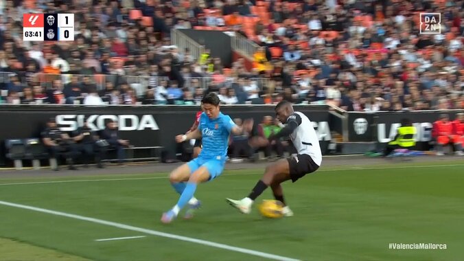 【映像】浅野拓磨、超加速スプリント→ヒール股抜きの瞬間