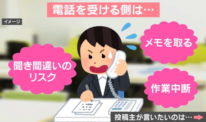 “仕事中の電話”にモヤモヤ