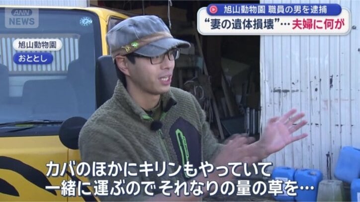 旭山動物園を取材した時の映像