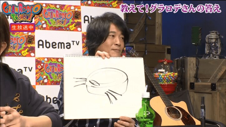 GRANRODEOギタリストe-ZUKA、ペインターに転身!?　生放送中に描かれたイラストまとめ