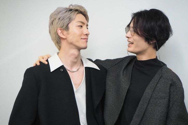塩野瑛久＆前田公輝が初の2ショット！反響に喜び「『HiGH＆LOW』が光を見させてくれた」