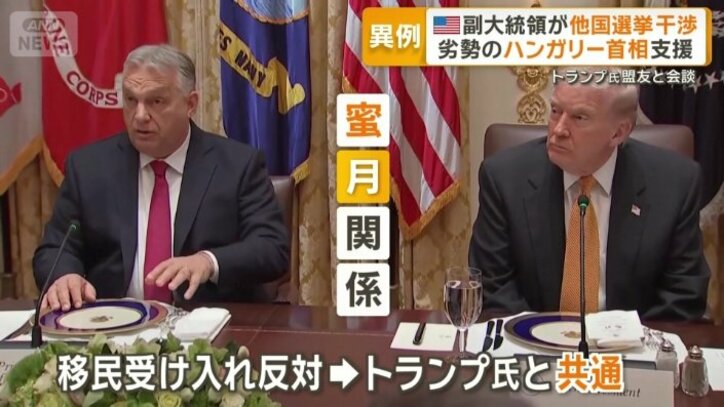オルバン首相とトランプ大統領は蜜月関係