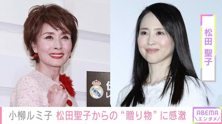 小柳ルミ子、松田聖子からの“お歳暮”に歓喜「オシャレでいいですね」などの声