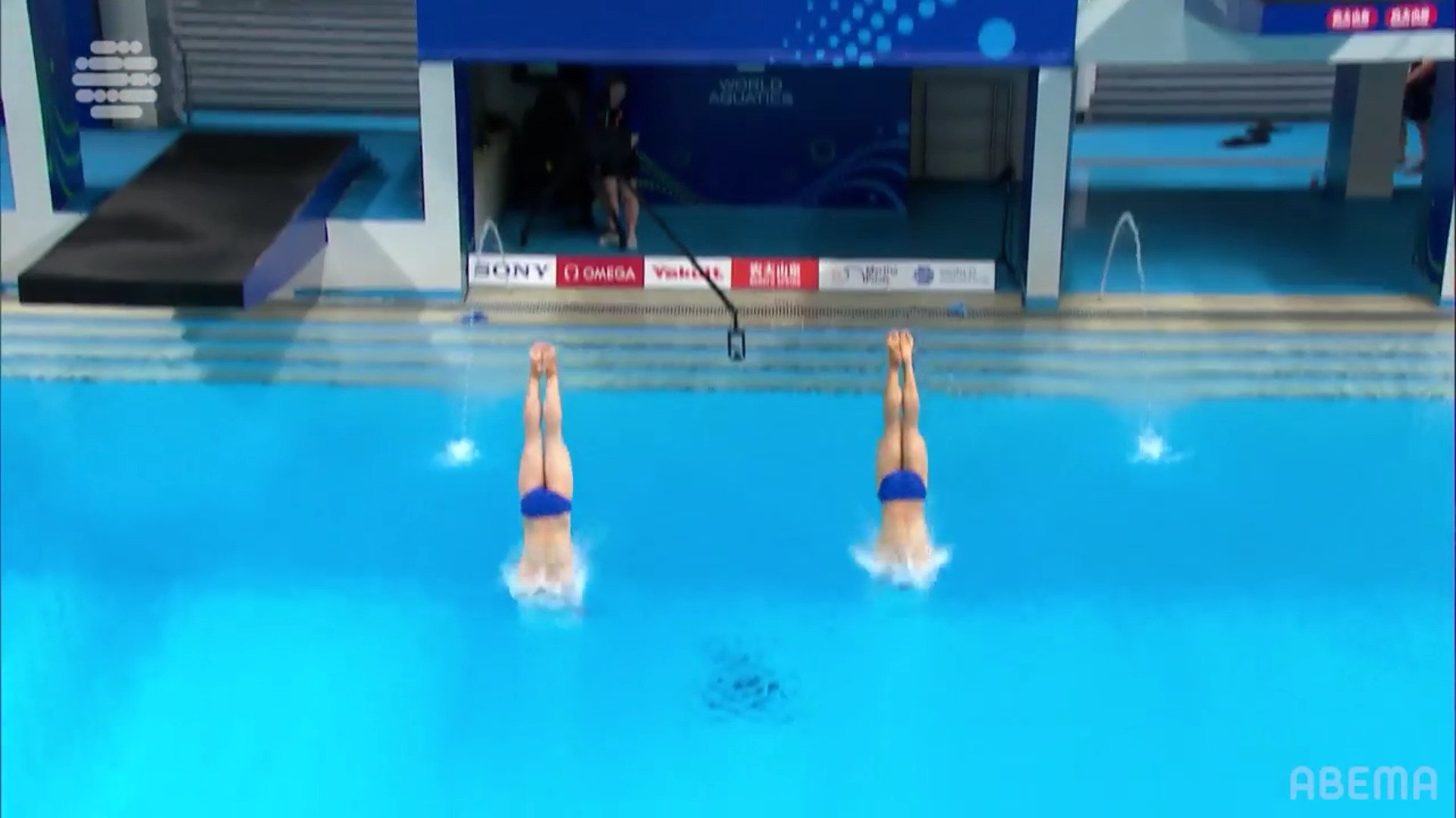 【映像】奇跡のシンクロ＆ノースプラッシュ