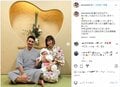 島袋聖南、夫・石倉ノア&愛息子との家族写真を公開しファン歓喜「かわいい家族」「美男美女親子」