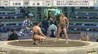 【映像】小島よしおに「そっくり」と話題 21歳の“細マッチョ”力士