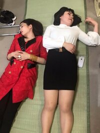 ブルゾンちえみが平野ノラと雑魚寝　かっこいい先輩達に感謝