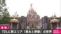  TDL“美女と野獣”新エリアなど公開