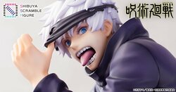 アニメ「呪術廻戦」五条悟1/7スケールフィギュアの新カットをSHIBUYA SCRAMBLE FIGUREが公開