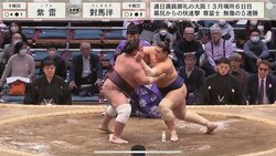 力士の“珍しい負け方”に館内騒然…発生確率0.1%の勝負結果アナウンスで視聴者も困惑「どうした」