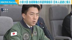 小泉大臣 自衛隊機の派遣準備指示 日本人退避に備え