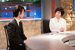 大下容子アナ、ドラマ『ハゲタカ』でひと味違う姿を披露