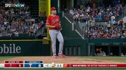 デトマーズ、渾身の1球がまさかのボール判定　この日最高のボールに“確信帰り”しかけるもチェンジならず　自身2度目のノーノーも逃す