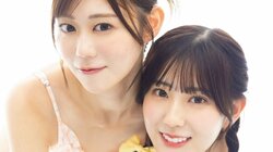 明治学院と成蹊の“ミスキャンパス姉妹” 久木田菜々夏＆帆乃夏が水着グラビア初共演 『FLASH』登場