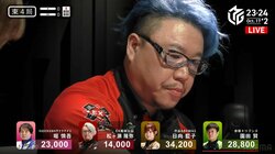 剛腕一撃、高速でドスン！松ヶ瀬隆弥、ぶっとい腕で問答無用の一発ツモの迫力が半端ない「さすがせ！」「この破壊力よ」／麻雀・Mリーグ