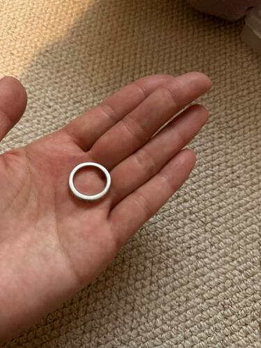 失くした指輪 職人が仕上げる角落としとスクラッチ加工が素敵な鍛造リング