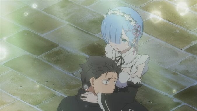 アニメ「Re:ゼロから始める異世界生活」目を覚ましたスバルの行動にレムは？ 新編集版18話＆19話先行カット解禁！ 5枚目