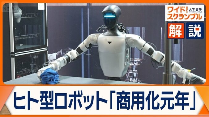 中国ヒト型ロボット「商用化元年」　飛躍的に能力向上　急成長の背景　EVにも熱視線 1枚目
