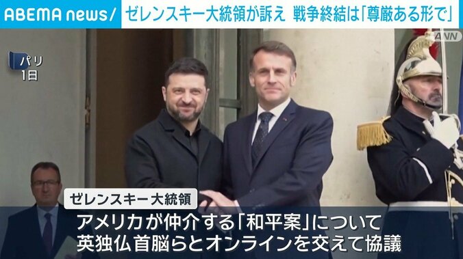 ゼレンスキー大統領・マクロン大統領