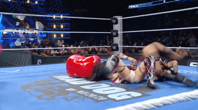 ぶん投げられたリアとイヨは悶絶