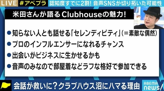 24時間常駐!1時間5万円の転職相談に誘導も…“Clubhouse沼”にハマった『FINDERS』米田智彦氏と田端信太郎氏が語った音声型SNSの魅力 3枚目