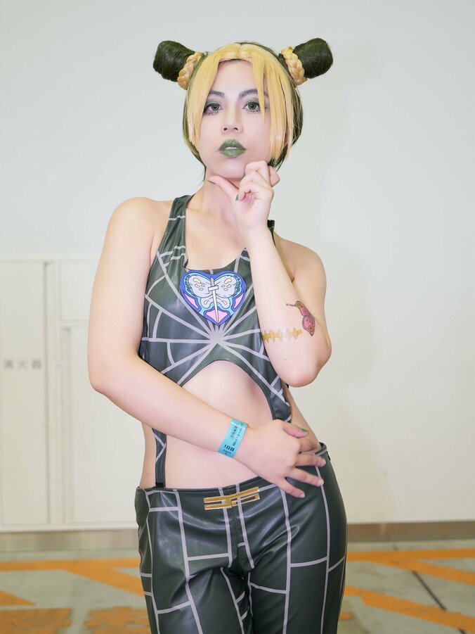 【写真・画像】『ジョジョの奇妙な冒険 ストーンオーシャン』空条徐倫コスプレ画像　2枚目