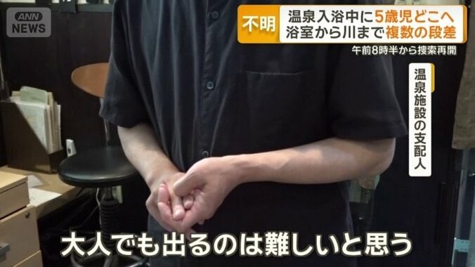 温泉施設の支配人