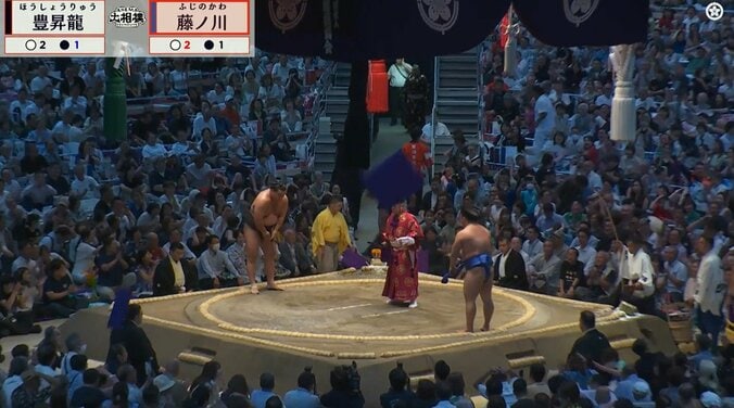「つまみ出せ」「危ないだろ」藤ノ川、殊勲の金星に水を差す“残念な行為”に憤りの声 2枚目