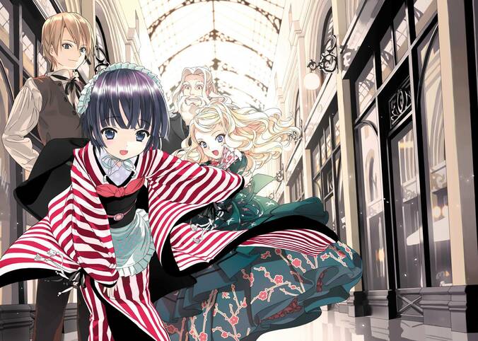 漫画家・イラストレーター武田日向の代表作『異国迷路のクロワーゼ』合本コミックス発売決定 1枚目