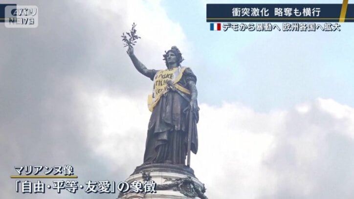 マリアンヌ像