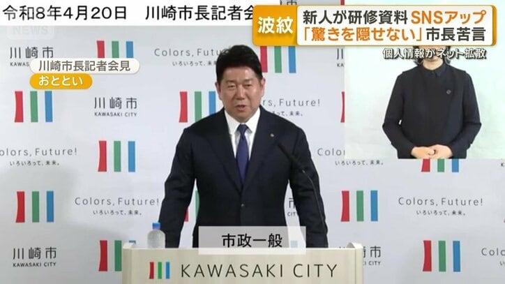 川崎市の福田紀彦市長