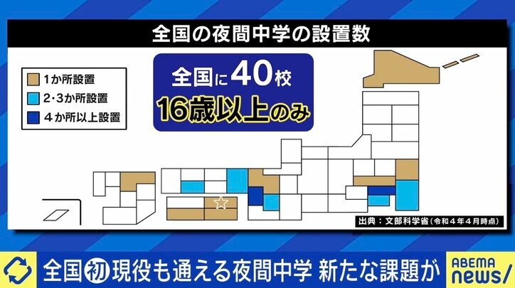 漢字が読めない20歳女性、「夜間中学」で学び直し「当たり前のことを当たり前にしたい」 全国初の現役生受け入れの一方で逆行する動きも