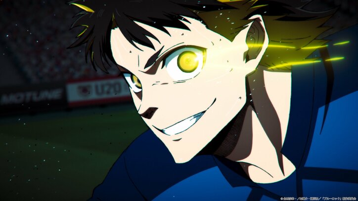 アニメ「ブルーロック」37話場面カット 蜂楽廻