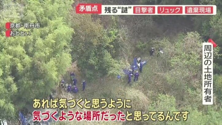 矛盾点3「遺棄現場」