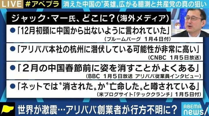 一緒に育てたはずのアリペイが邪魔者に? ジャック・マー氏の“所在不明”に見る、中国共産党と新興IT企業の微妙な距離感