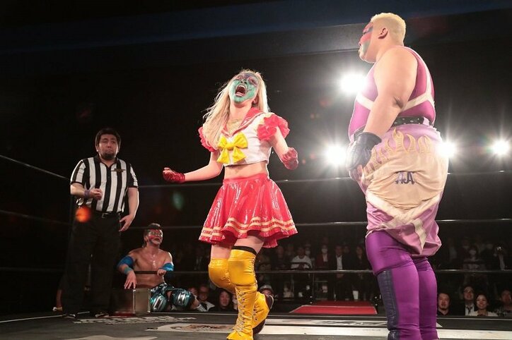 アジャコング激怒、全員泥酔で没収試合!赤井沙希プロデュース興行、混沌を極めるも大好評