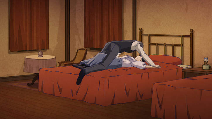 アニメ「啄木鳥探偵處」血を吐き倒れた啄木…第8話先行カット&あらすじ解禁!