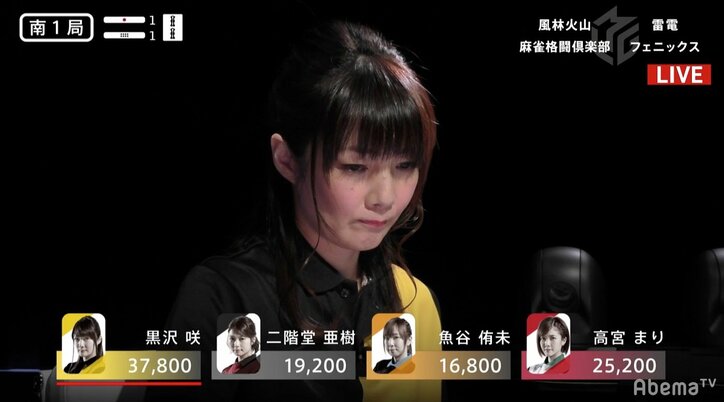 Mリーグ・初役満は誰だ！？　黒沢咲、成就させたい役満は「天和か地和」