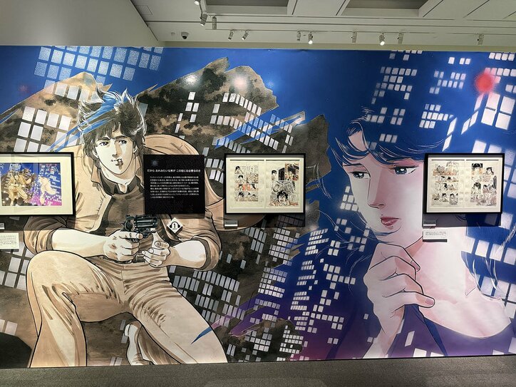 [Photos/Images] The 100-Ton Hammer You Can Actually Hold Appears! Exhibition Report on "City Hunter Grand Original Art Exhibition" 6th