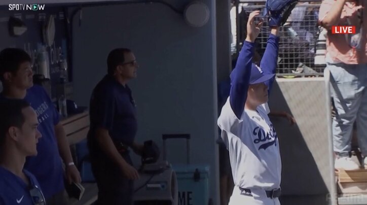 【映像】由伸、ベテランの技あり打に“全力バンザイ”の瞬間