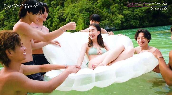 「24時間水着」「ハーレムシーンは男の夢」大人でヤンチャな恋愛番組『“シャッフルアイランド』の魅力をYouTuberとうあらが語る