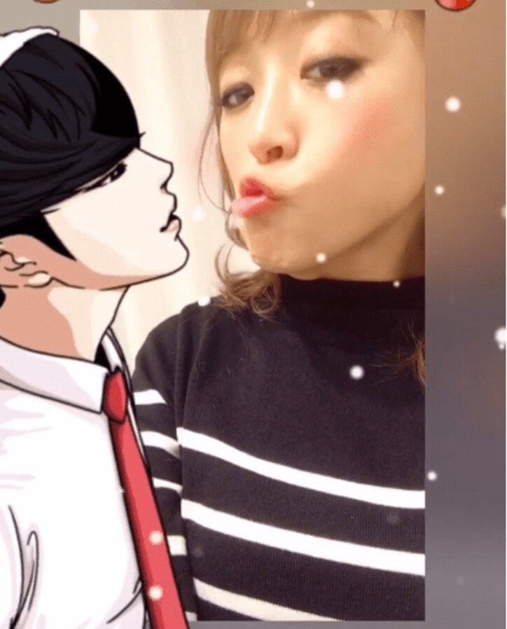 鈴木奈々、キス動画を公開　「シャクレキス」と反響